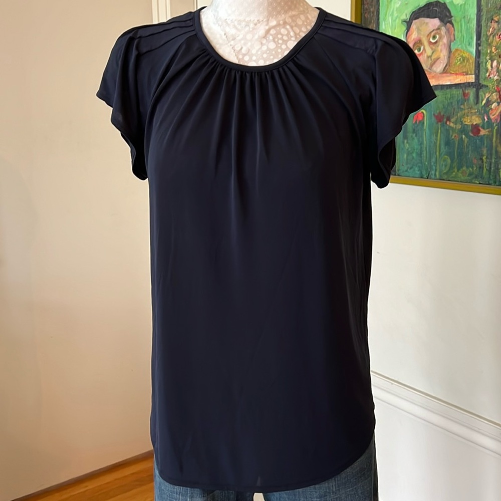3/$20 Ann Taylor Jersey Top, Size S